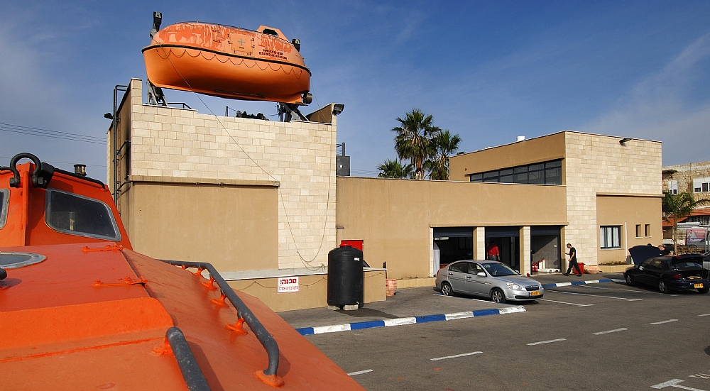 בניין אימונים נגד שריפות, הרשות להכשרה ימית, עכו