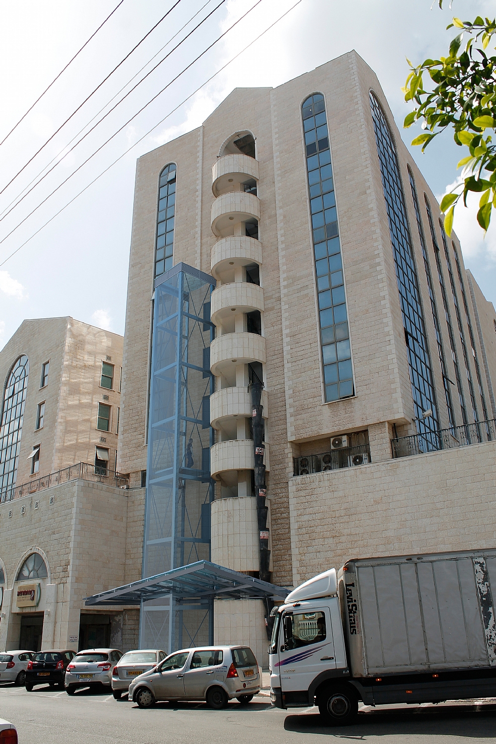 חלופות מעלית חיצונית (הדמייה)